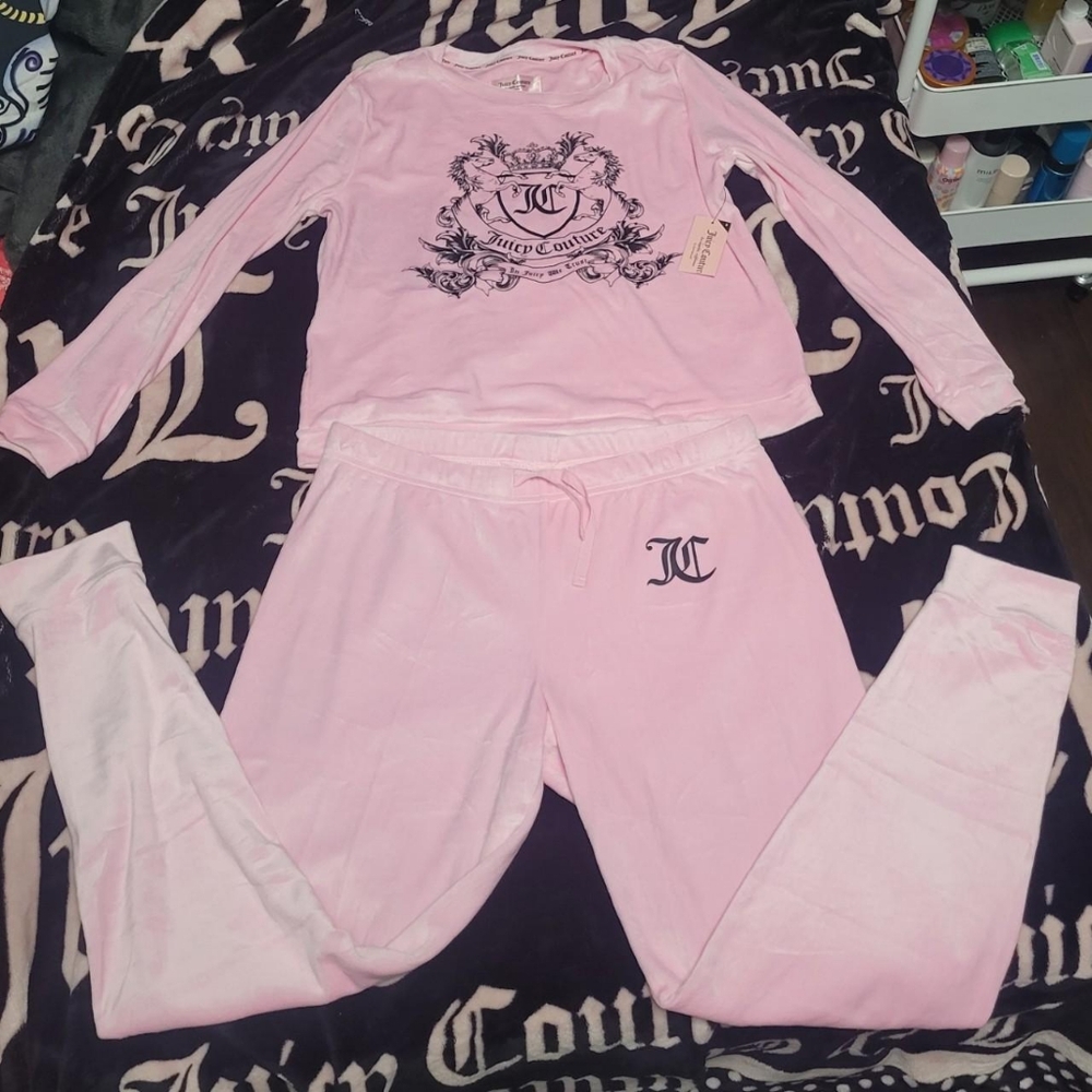 Juicy Couture Pink pajama set